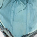 BURBERRY Nova Check Tote Bag PVC Nylon Canvas 5 Set Beige Navy Auth bs30285-17