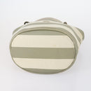 BURBERRY Nova Check Tote Bag PVC Nylon Canvas 5 Set Beige Navy Auth bs30285-21