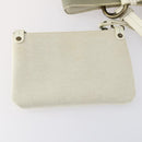 BURBERRY Nova Check Tote Bag PVC Nylon Canvas 5 Set Beige Navy Auth bs30285-24