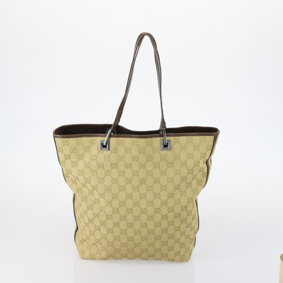 GUCCI GG Canvas Web Sherry Line Bag PVC Nylon 5 Set Red Beige Auth bs30286