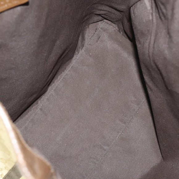 GUCCI GG Canvas Web Sherry Line Bag PVC Nylon 5 Set Red Beige Auth bs30286