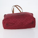 GUCCI GG Canvas Web Sherry Line Bag PVC Nylon 5 Set Red Beige Auth bs30286-5