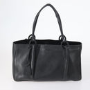 GUCCI Web Sherry Line Hand Bag Leather Nylon 5 Set Black Khaki Auth bs30287-12