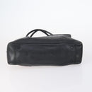 GUCCI Web Sherry Line Hand Bag Leather Nylon 5 Set Black Khaki Auth bs30287-15