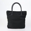 GUCCI Web Sherry Line Hand Bag Leather Nylon 5 Set Black Khaki Auth bs30287-3