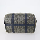 CELINE C Macadam Canvas Hand Bag PVC 3 Set Navy Brown Auth bs30288-7