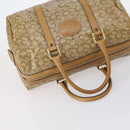 CELINE C Macadam Canvas Bag Nylon PVC Canvas Suede 4 Set Beige Auth bs30289-4