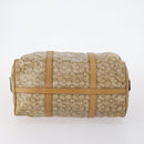 CELINE C Macadam Canvas Bag Nylon PVC Canvas Suede 4 Set Beige Auth bs30289-6