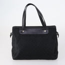 CELINE C Macadam Canvas Bag Nylon PVC Canvas Suede 4 Set Beige Auth bs30289-9