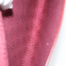 CARTIER Must Line Clutch Bag Leather 5 Set Bordeaux Gold Auth bs30290-6