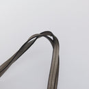 Salvatore Ferragamo Bag Leather Sequin PVC 4 Set Black Beige Silver Auth bs30291-11