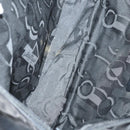 Salvatore Ferragamo Bag Leather Sequin PVC 4 Set Black Beige Silver Auth bs30291-26