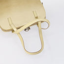 Salvatore Ferragamo Bag Leather Sequin PVC 4 Set Black Beige Silver Auth bs30291-4