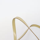 Salvatore Ferragamo Bag Leather Sequin PVC 4 Set Black Beige Silver Auth bs30291-5