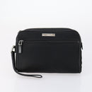 GUCCI Shoulder Bag Leather Nylon 5 Set Black Auth bs30293-12