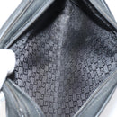 GUCCI Shoulder Bag Leather Nylon 5 Set Black Auth bs30293-16