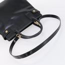 GUCCI Shoulder Bag Leather Nylon 5 Set Black Auth bs30293-24