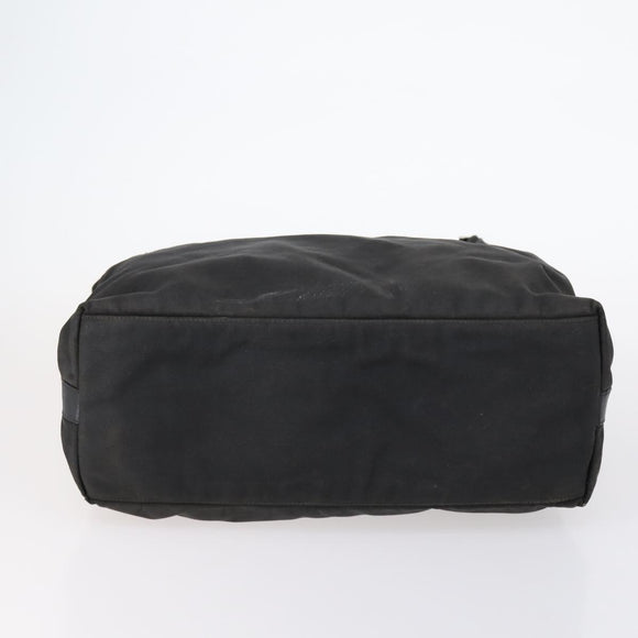 GUCCI Shoulder Bag Leather Nylon 5 Set Black Auth bs30293