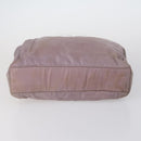 PRADA Tote Bag Nylon Suede 5 Set Brown Khaki beige Auth bs30294-10