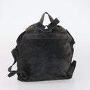 PRADA Tote Bag Nylon Suede 5 Set Brown Khaki beige Auth bs30294-23