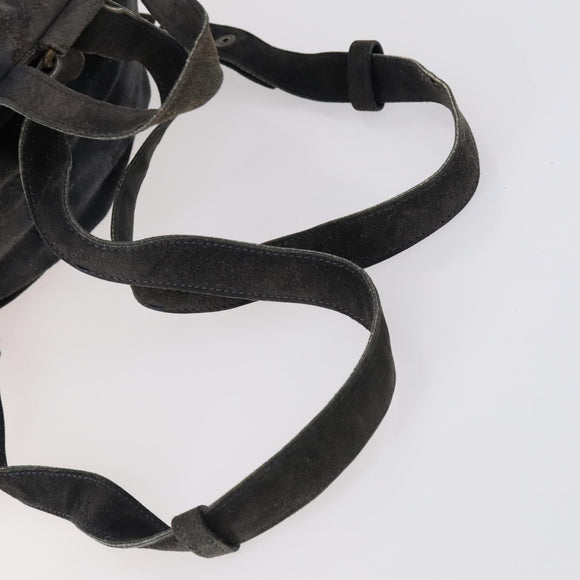 PRADA Tote Bag Nylon Suede 5 Set Brown Khaki beige Auth bs30294