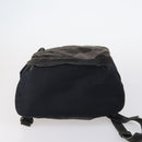 PRADA Tote Bag Nylon Suede 5 Set Brown Khaki beige Auth bs30294-26