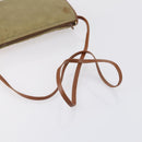 Christian Dior Shoulder Bag Leather Canvas 3 Set Black Beige Auth bs30295-12