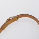 Christian Dior Shoulder Bag Leather Canvas 3 Set Black Beige Auth bs30295-20