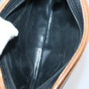 Christian Dior Shoulder Bag Leather Canvas 3 Set Black Beige Auth bs30295-22