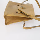 Christian Dior Shoulder Bag Leather Canvas 3 Set Black Beige Auth bs30295-4