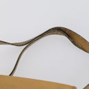 Christian Dior Shoulder Bag Leather Canvas 3 Set Black Beige Auth bs30295-6