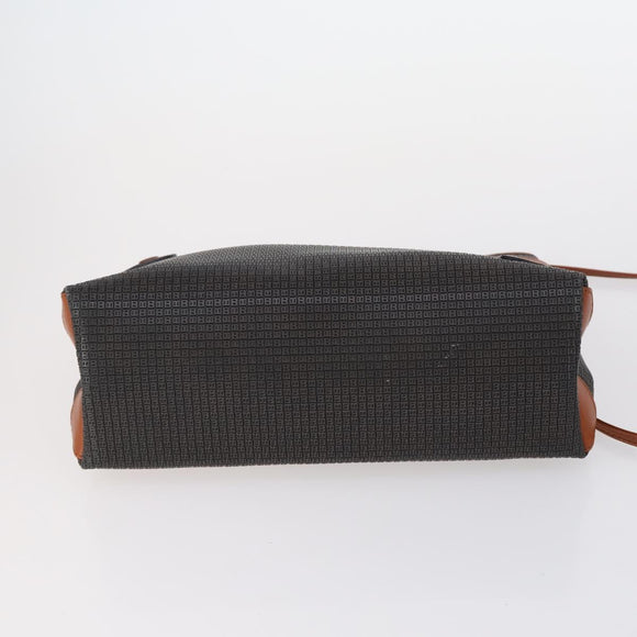 BALLY Tote Bag Leather Nylon PVC 5 Set Black Beige Auth bs30296