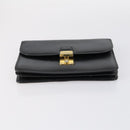 BALLY Tote Bag Leather Nylon PVC 5 Set Black Beige Auth bs30296-15