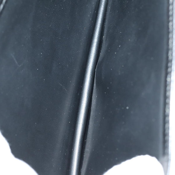 BALLY Tote Bag Leather Nylon PVC 5 Set Black Beige Auth bs30296