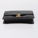 BALLY Tote Bag Leather Nylon PVC 5 Set Black Beige Auth bs30296-20