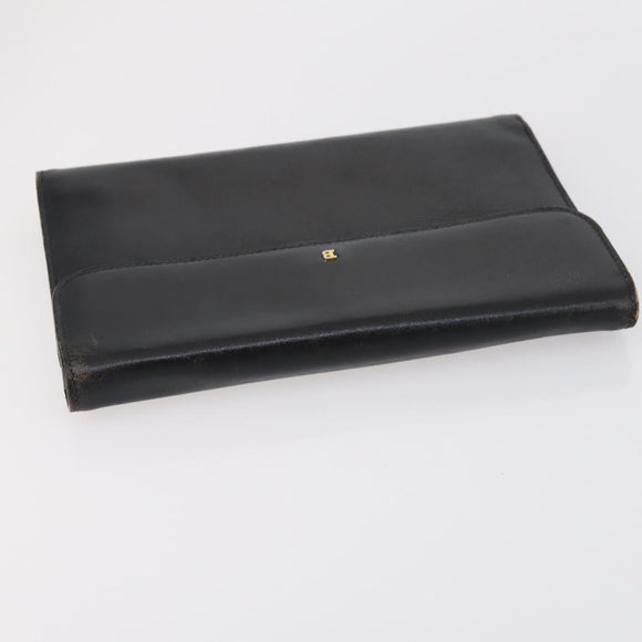 BALLY Tote Bag Leather Nylon PVC 5 Set Black Beige Auth bs30296