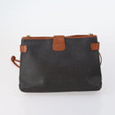 BALLY Tote Bag Leather Nylon PVC 5 Set Black Beige Auth bs30296-8