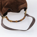 GUCCI Shoulder Bag PVC Suede Leather 5 Set Black White Brown Auth bs30297-15