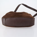 GUCCI Shoulder Bag PVC Suede Leather 5 Set Black White Brown Auth bs30297-16