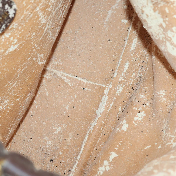 GUCCI Shoulder Bag PVC Suede Leather 5 Set Black White Brown Auth bs30297