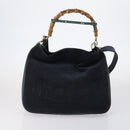 GUCCI Shoulder Bag PVC Suede Leather 5 Set Black White Brown Auth bs30297-2