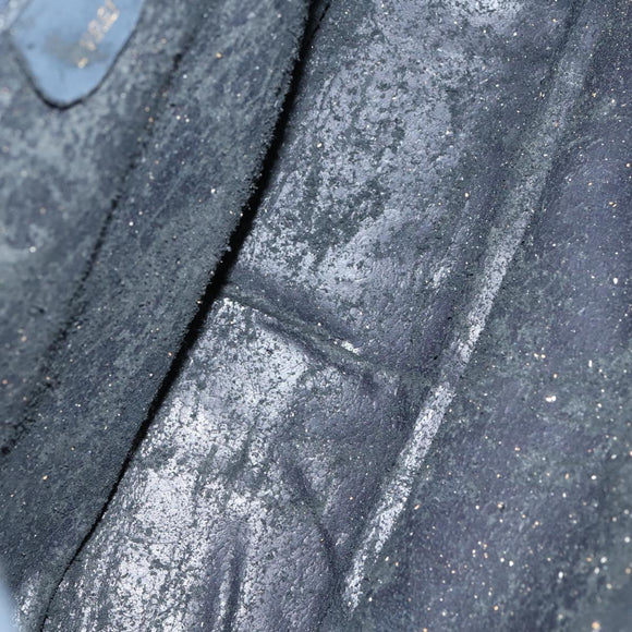 GUCCI Shoulder Bag PVC Suede Leather 5 Set Black White Brown Auth bs30297