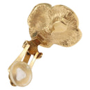 Christian Dior Earring metal Gold Tone Auth bs30300-4