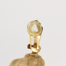 Christian Dior Earring metal Gold Tone Auth bs30300-9