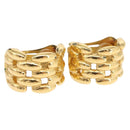 Christian Dior Earring metal Gold Tone Auth bs30301-1