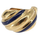 Christian Dior Earring metal Gold Tone Auth bs30303-6