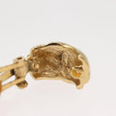 Christian Dior Earring metal Gold Tone Auth bs30303-8