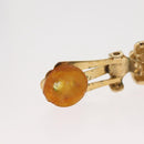 Christian Dior Earring metal Gold Tone Auth bs30303-9