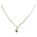 Christian Dior Necklace metal Gold Tone Auth bs30304-1
