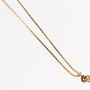Christian Dior Necklace metal Gold Tone Auth bs30304-4